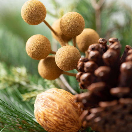 Pine, Cone & Nut Wreath